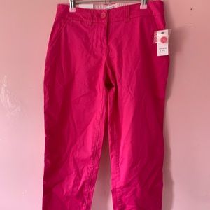 Crown and ivy cropped chino pants